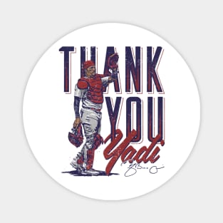 Yadier Molina St. Louis Thank You Yadi Magnet